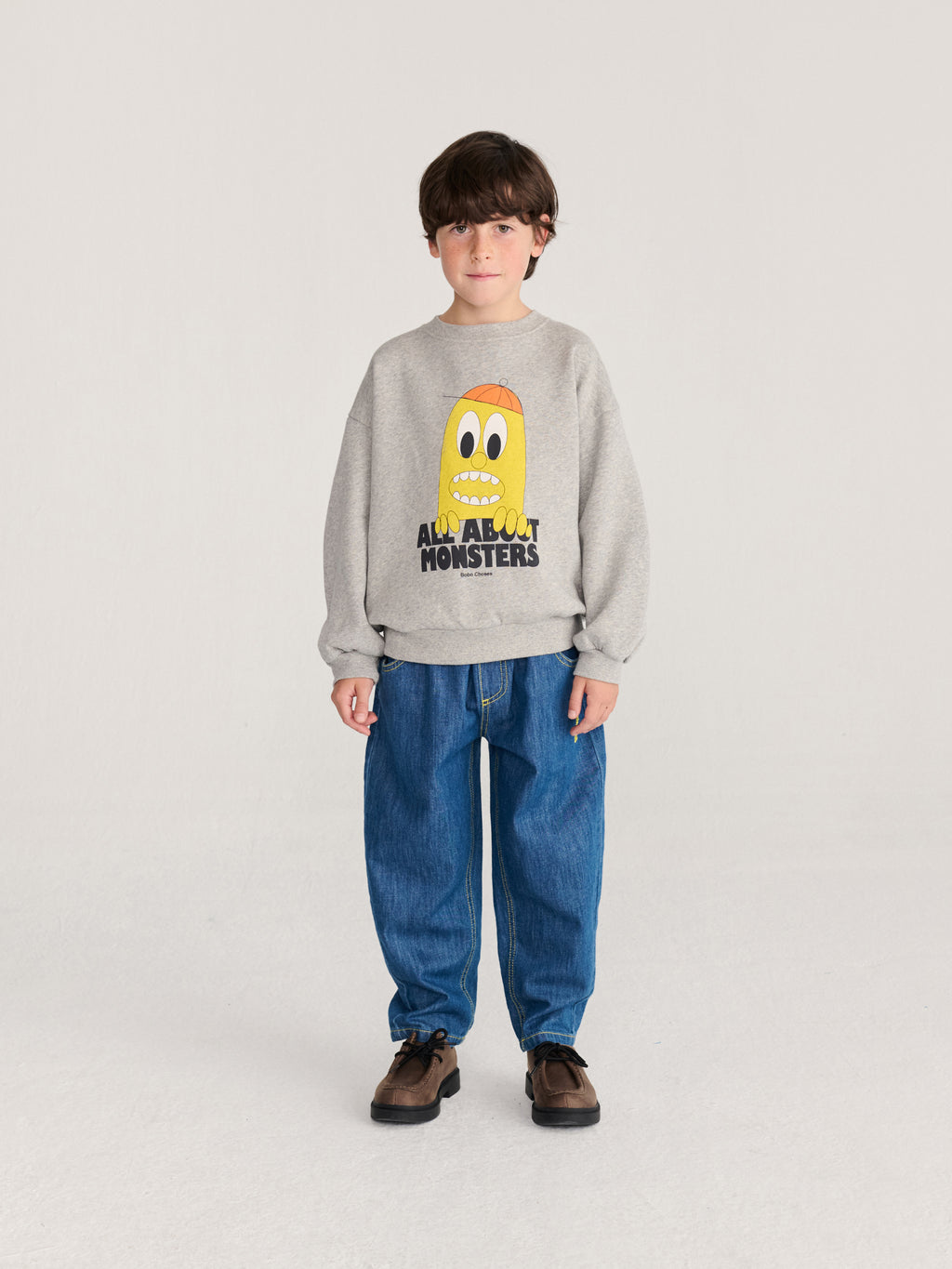 Bobo Choses Bigtooth Lemon sweatshirt