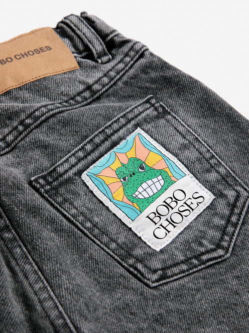 Bobo Choses Beast Tag denim pants