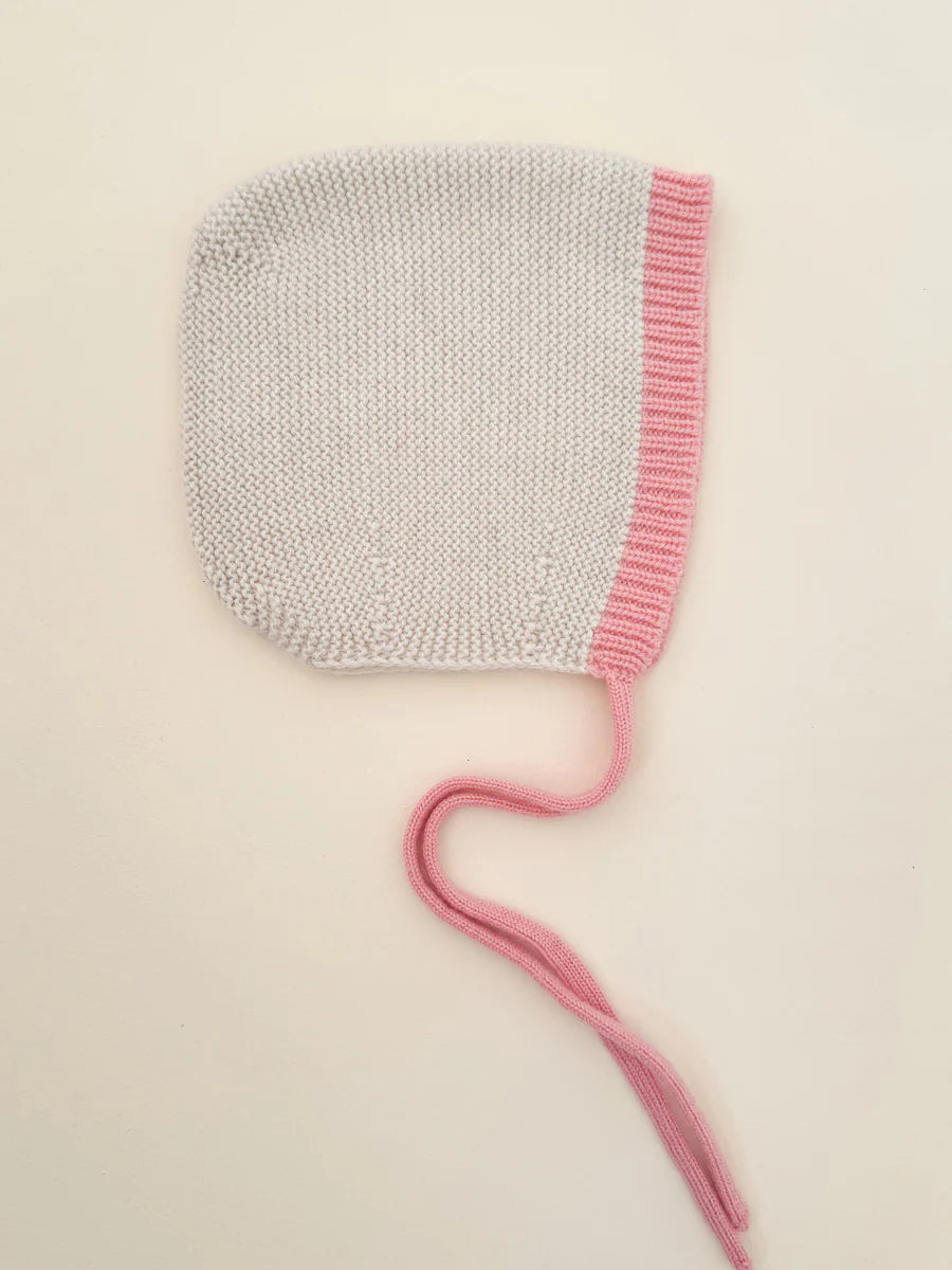 Hvid BONNET dolly cream / bubblegum