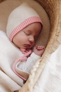 Hvid BONNET dolly cream / bubblegum