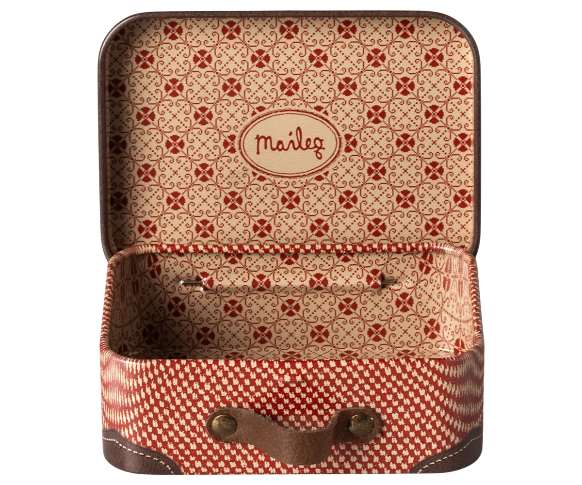 Maileg Suitcase, Micro - Travel - Red