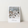 Robin Pieterse FEBRUARY seasonal postcard