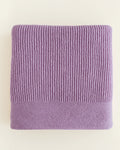 Hvid blanket Gaston lavender (100 X 140 CM)