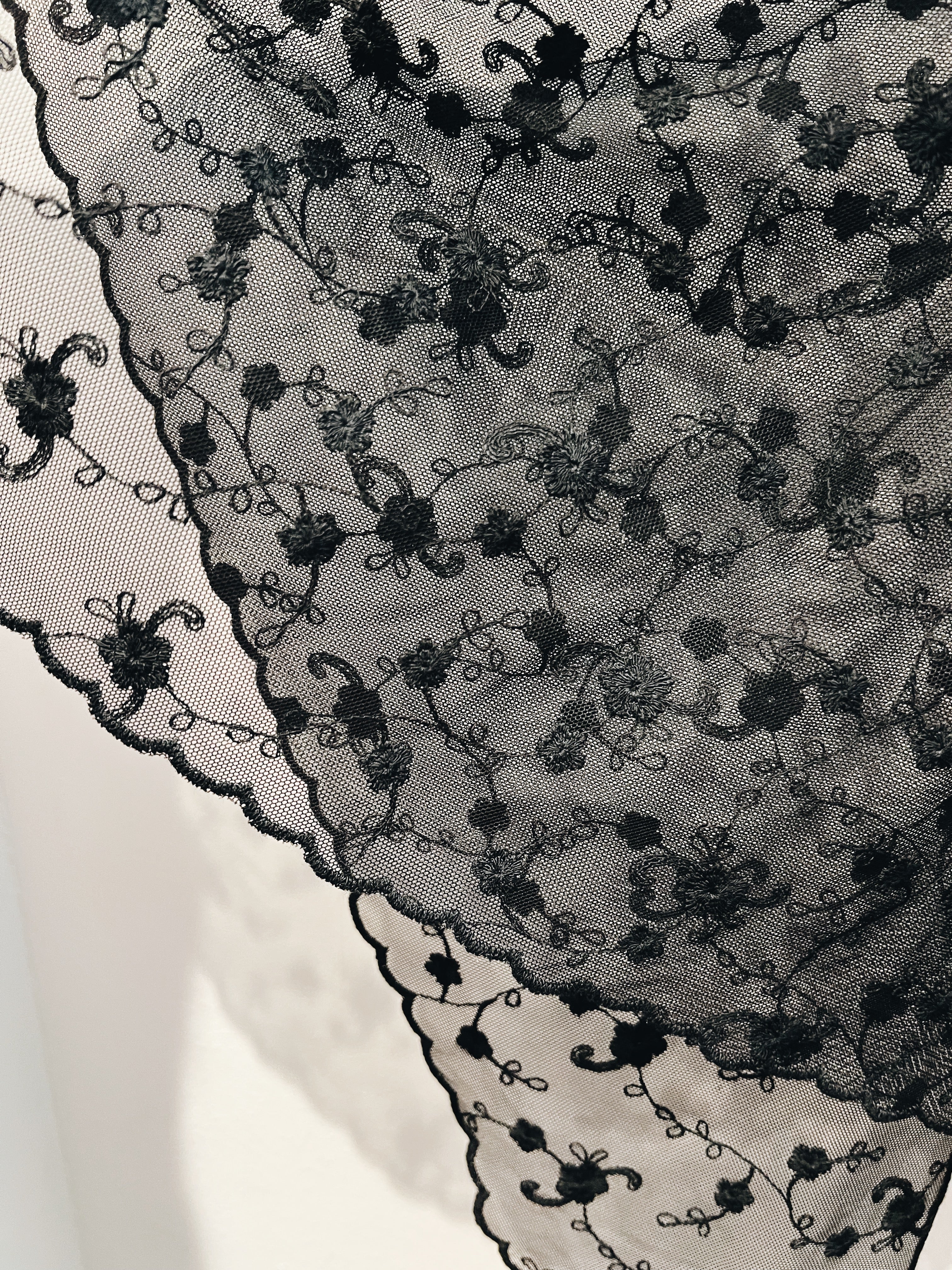 MP Denmark Lana lace scarf black