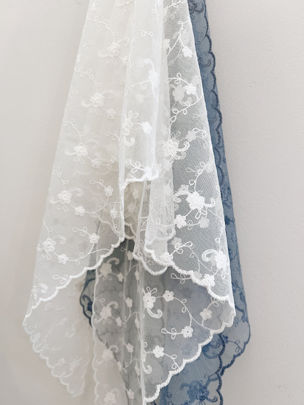 MP Denmark Lana lace scarf white