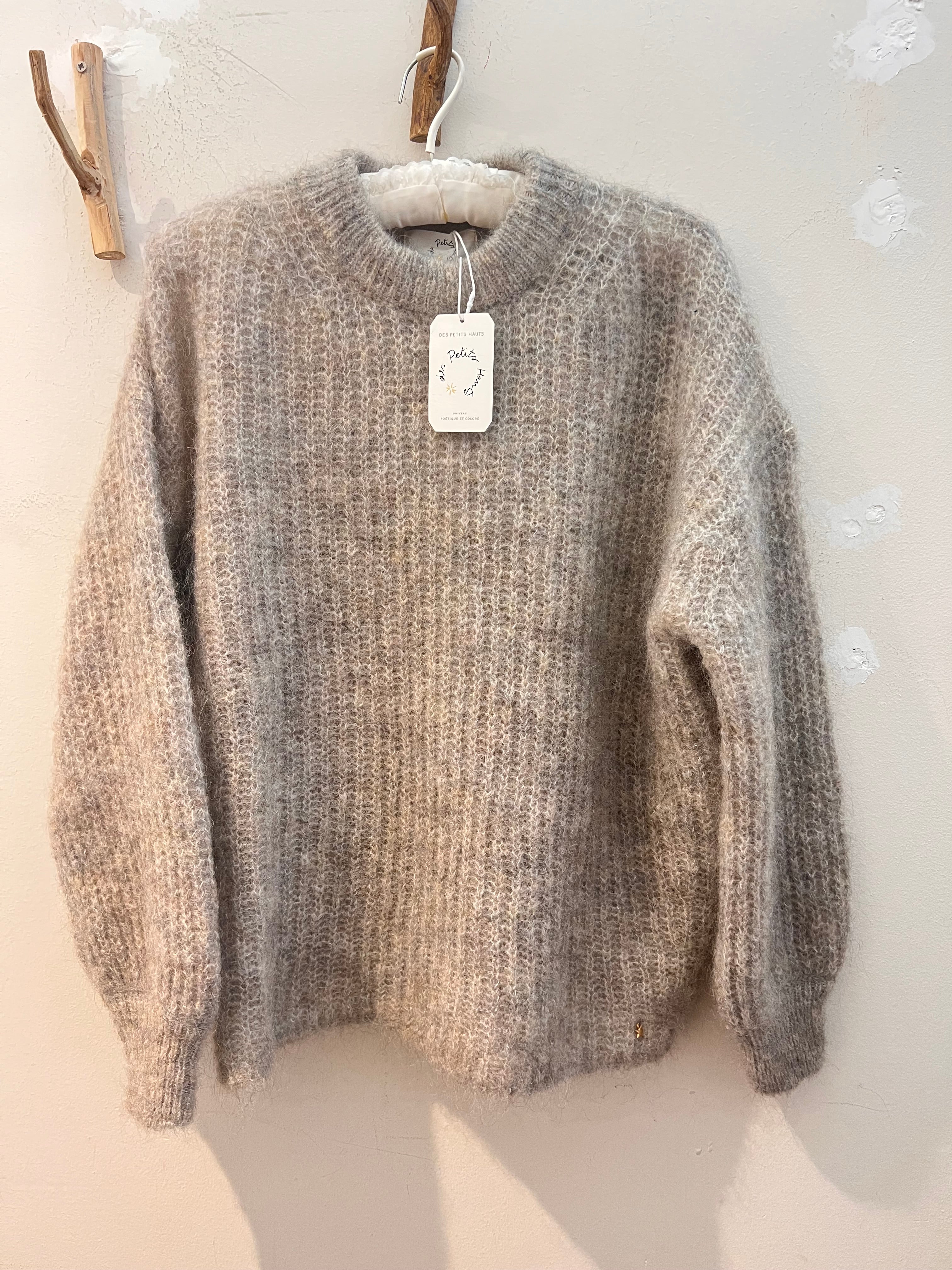 Des Petits Hauts Jumper BURMA Sweater GALET