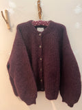 Des Petits Hauts ALMA Cardigan PRUNE