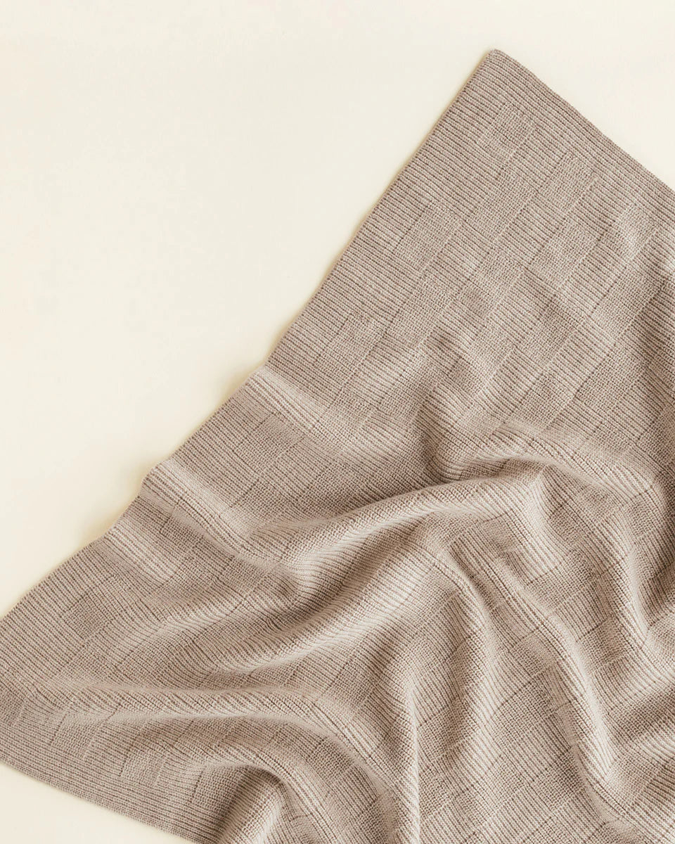 Hvid BLANKET IVY SAND