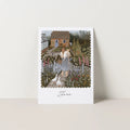 Robin Pieterse JUNE seasonal postcard
