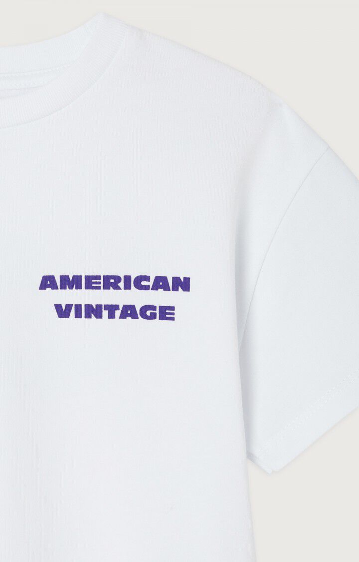 American Vintage T-shirt Fizvalley wit