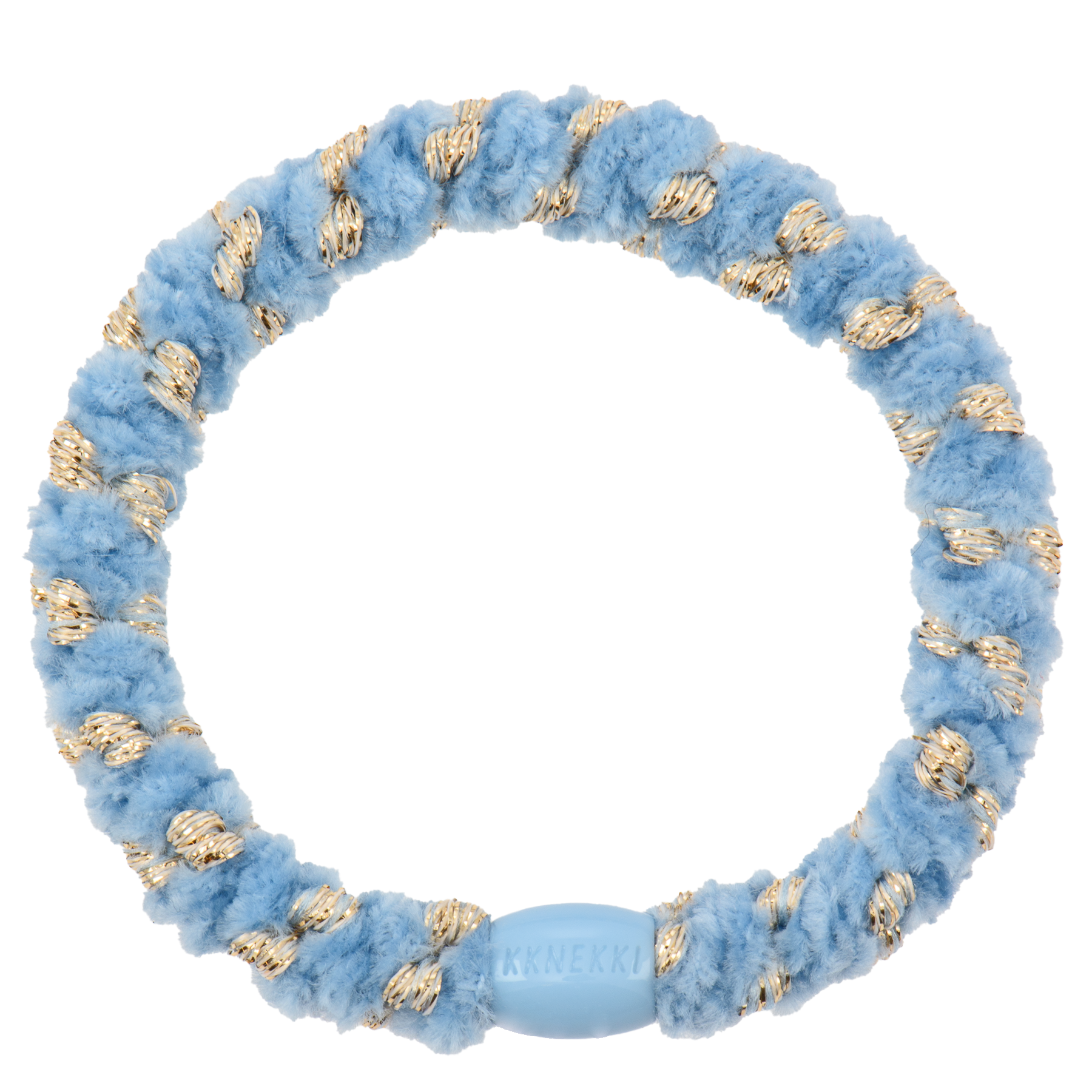 KKNEKKI velvet stripe Light blue 5359