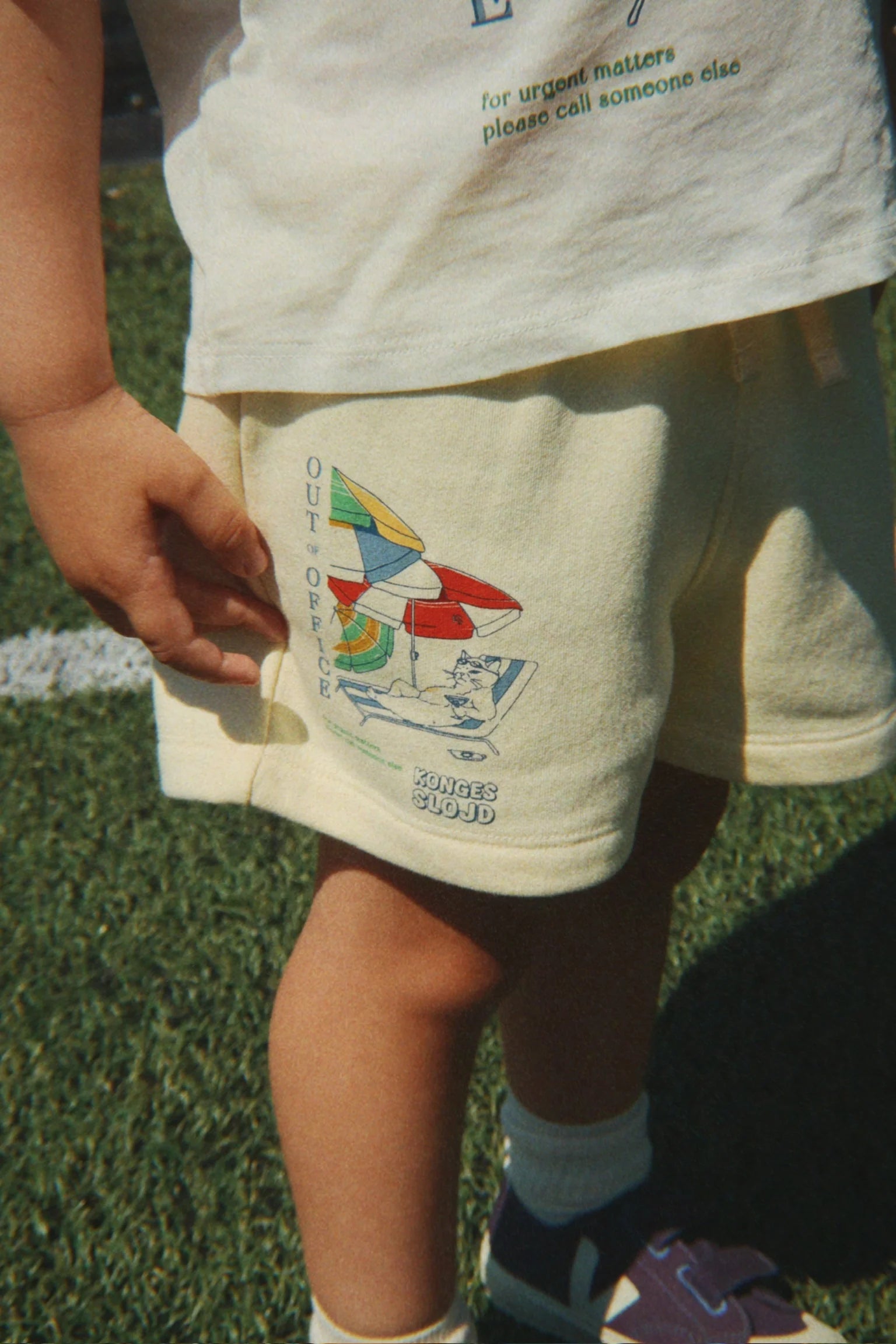Konges Slojd LOU SWEAT SHORTS OCS RUTABAGA