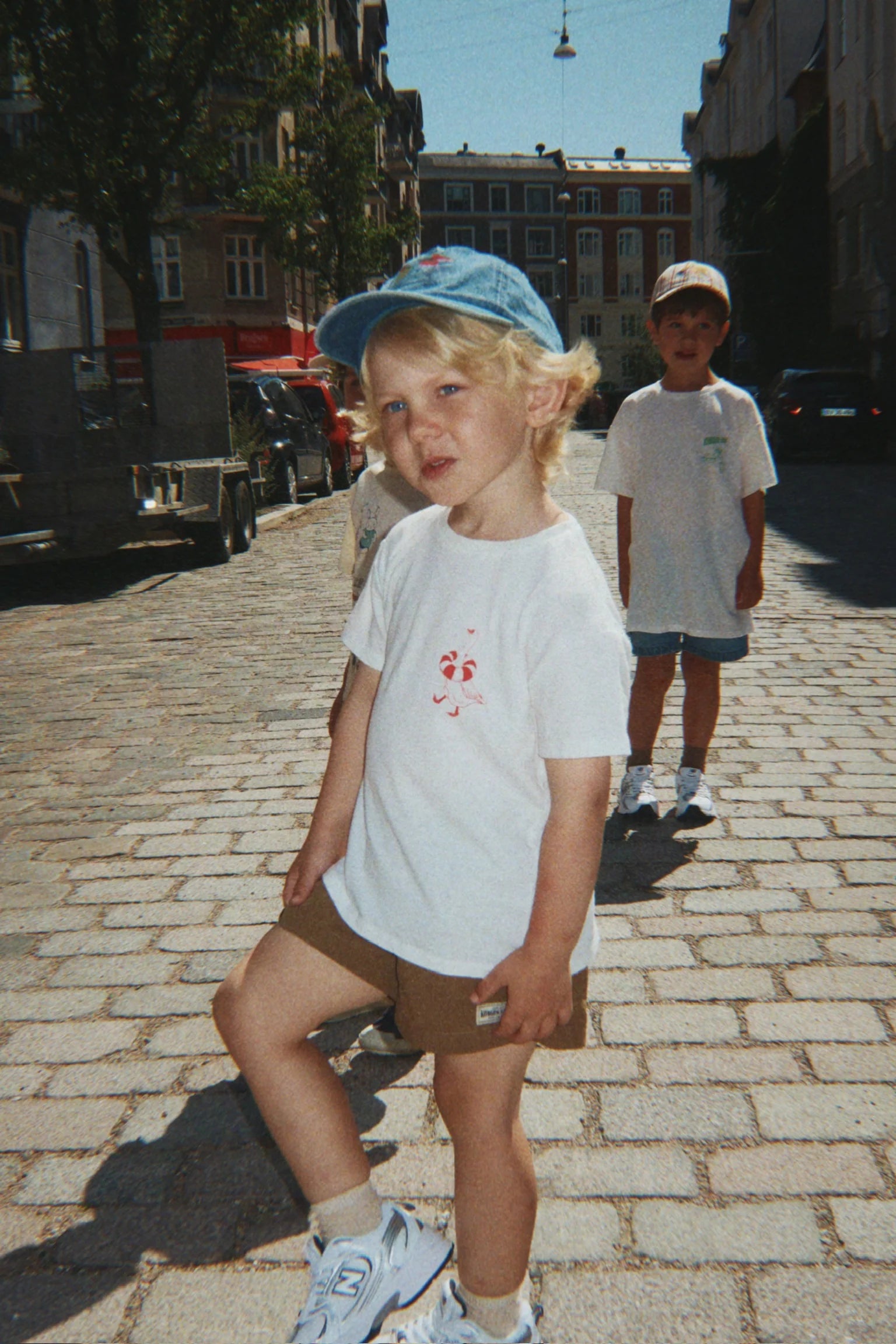 Konges Slojd MAGOT CAP GOTS DENIM BLUE