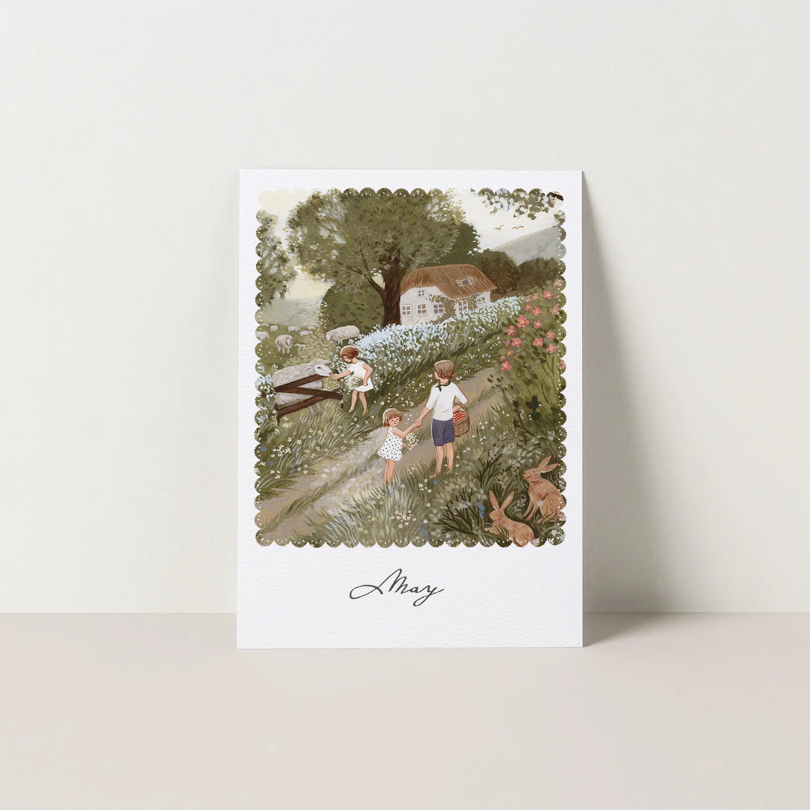 Robin Pieterse MAY seasonal postcard