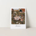 Robin Pieterse OCTOBER seasonal postcard