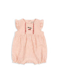 Konges Slojd ELLIE FRILL ROMPER GOTS AMOUR STRIPE