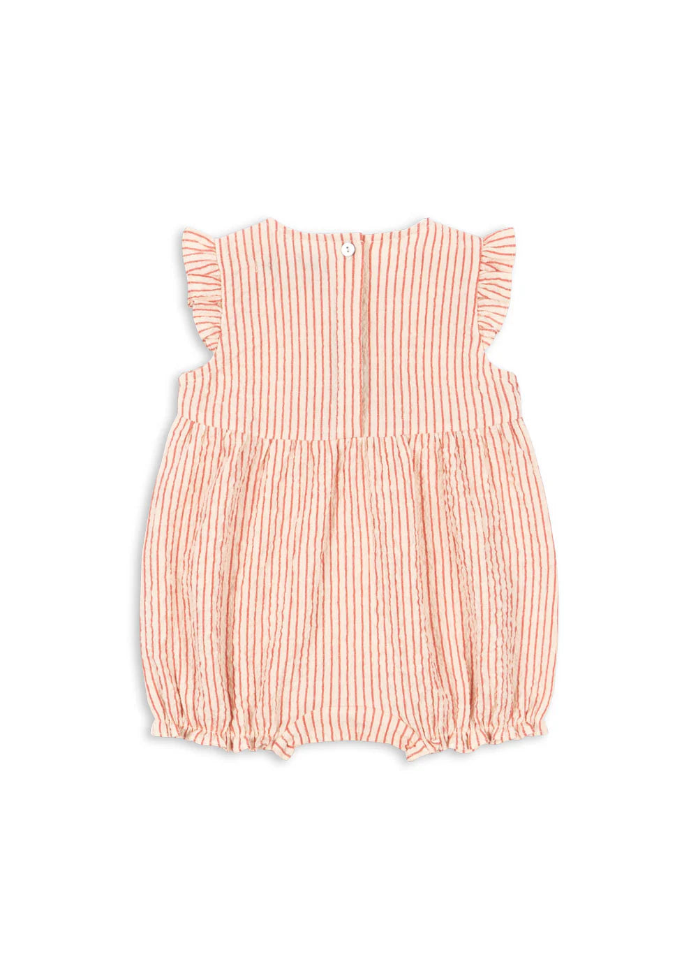 Konges Slojd ELLIE FRILL ROMPER GOTS AMOUR STRIPE