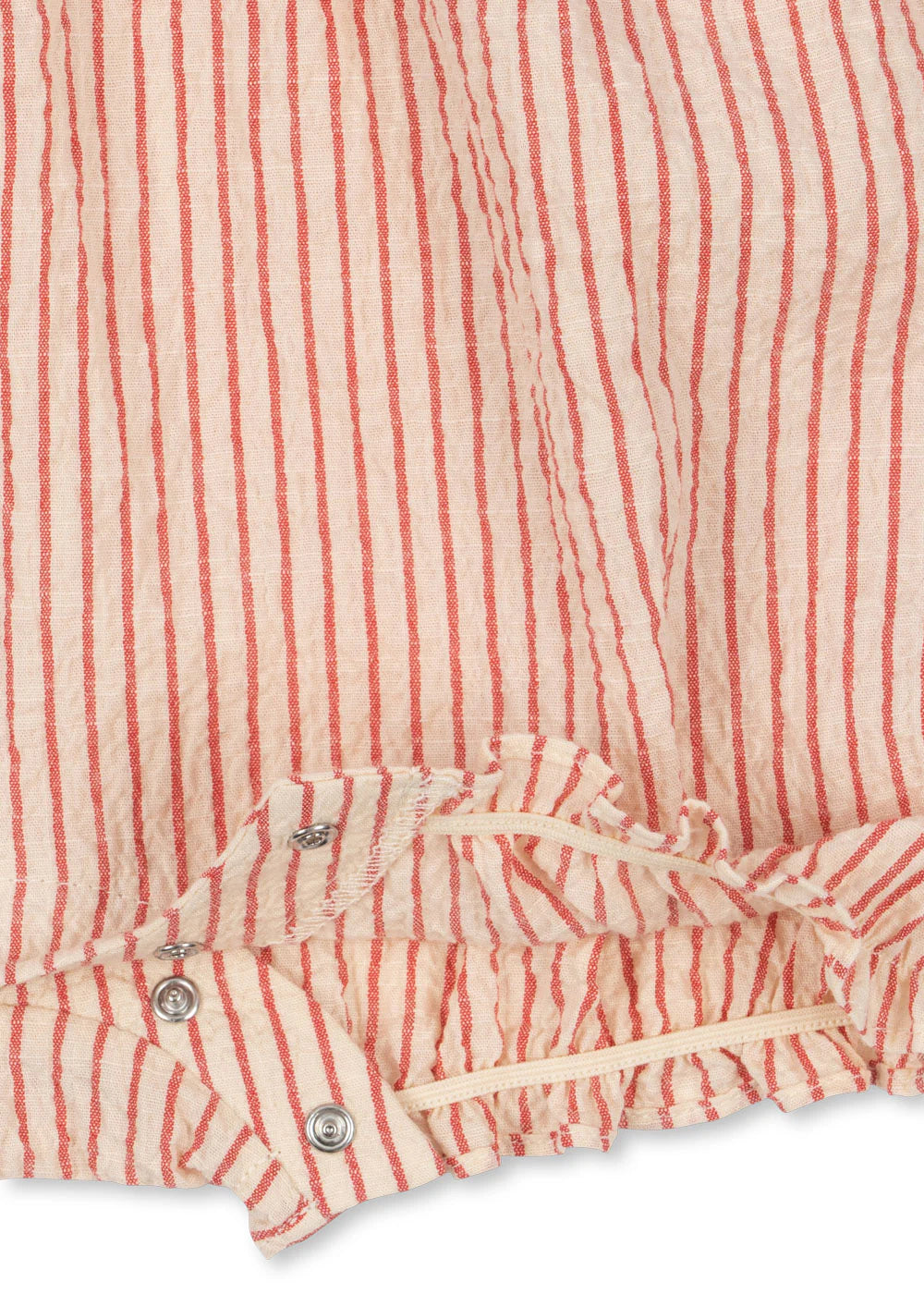Konges Slojd ELLIE FRILL ROMPER GOTS AMOUR STRIPE