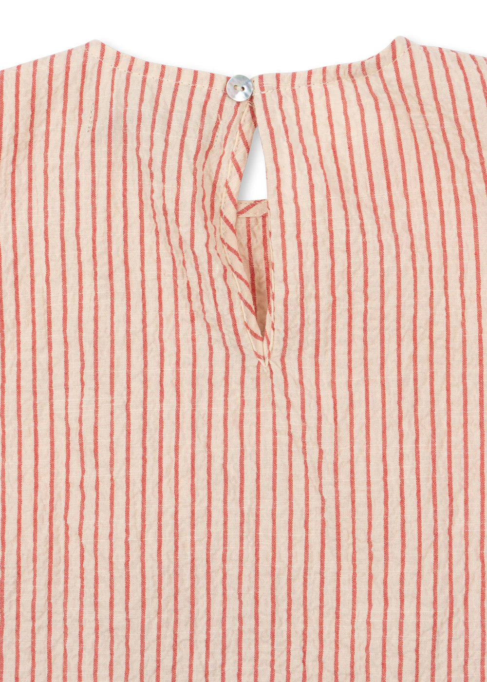 Konges Slojd ELLIE FRILL TOP GOTS AMOUR STRIPE