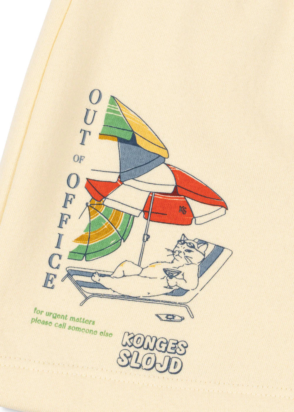 Konges Slojd LOU SWEAT SHORTS OCS RUTABAGA