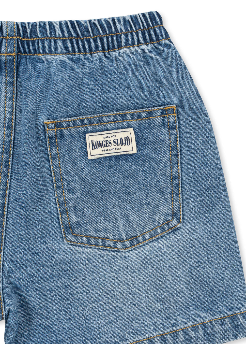 Konges Slojd MAGOT DENIM SHORTS GOTS DENIM BLUE