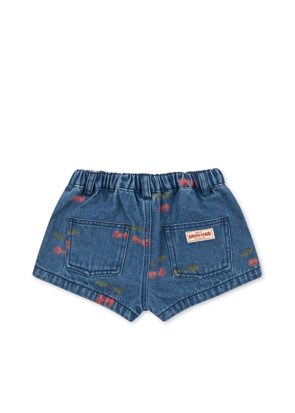 Konges Slojd MAGOT SHORTS ma grande cerise denim