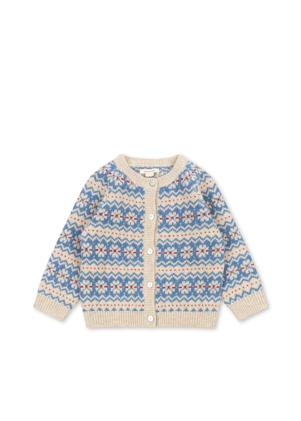 Konges Slojd BILLI KNIT CARDIGAN Blue multi