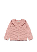 Konges Slojd HOLIDAY CARDIGAN MELLOW ROSE