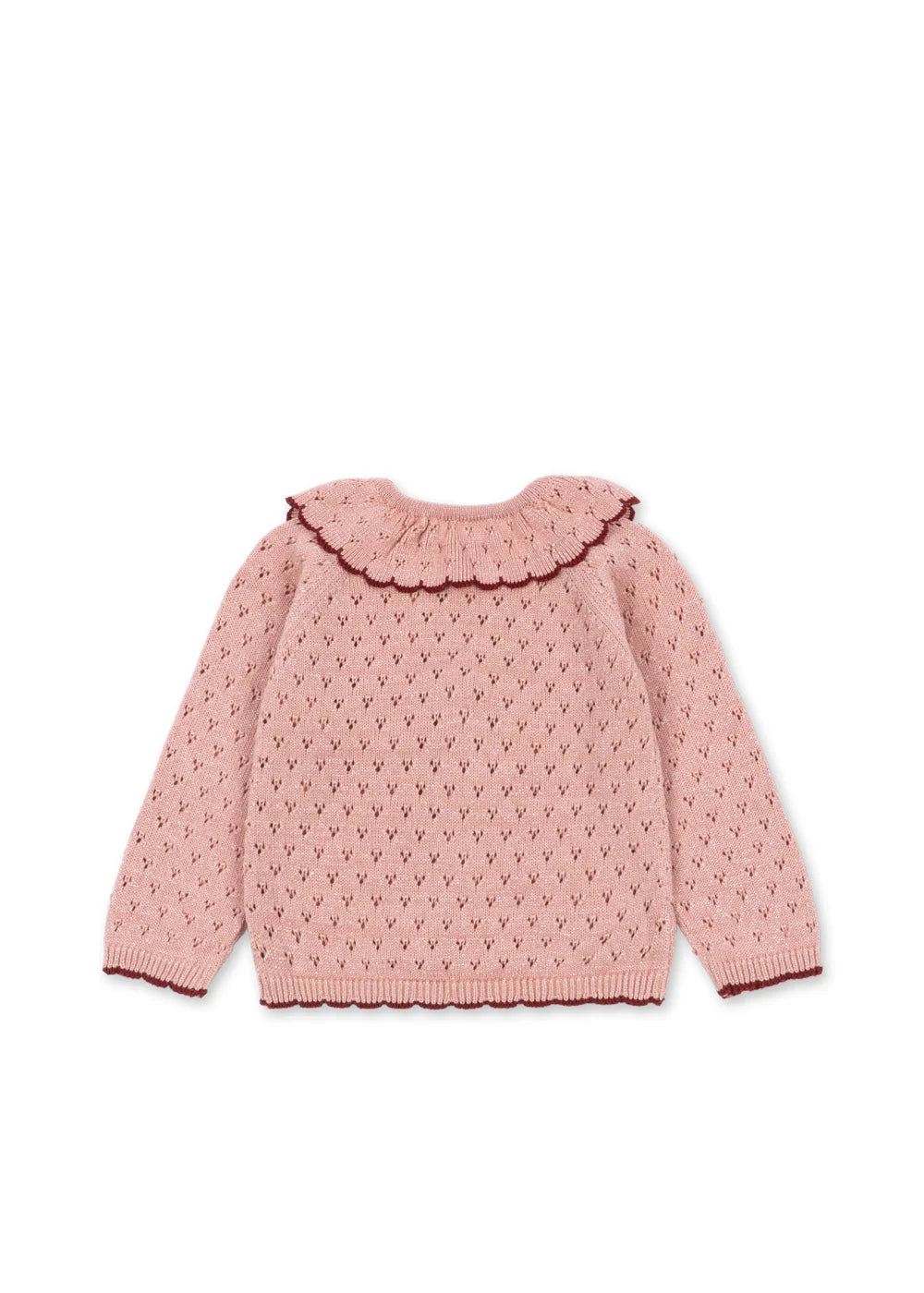 Konges Slojd HOLIDAY CARDIGAN MELLOW ROSE