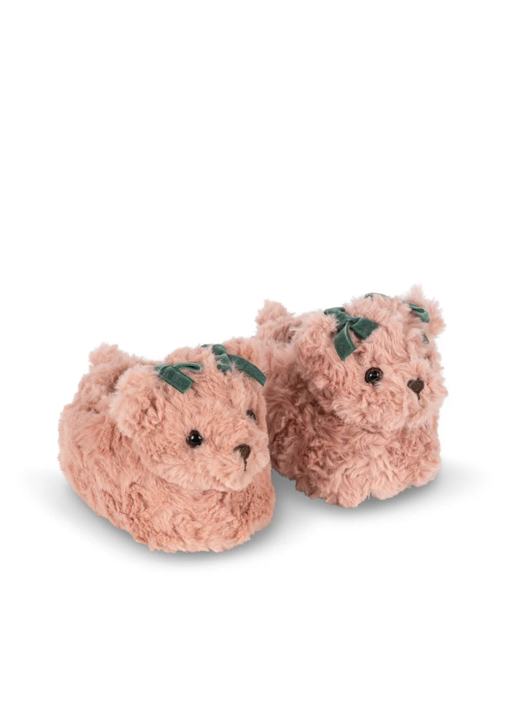 Konges Slojd TEDDY FOOTIES DUSTY PINK