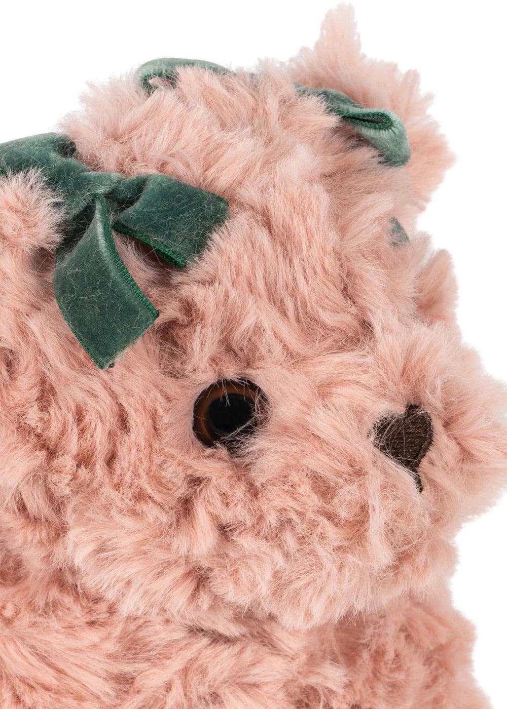 Konges Slojd TEDDY FOOTIES DUSTY PINK