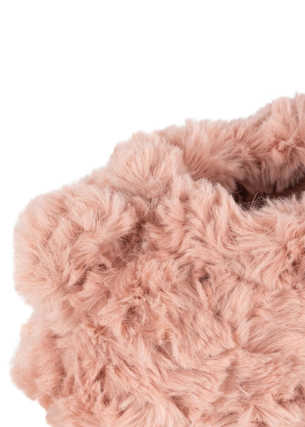 Konges Slojd TEDDY FOOTIES DUSTY PINK