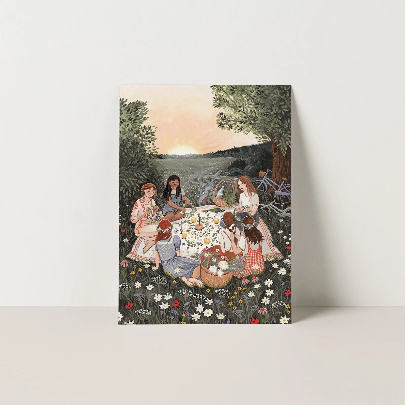 Robin Pieterse SUMMER SOLSTICE postcard