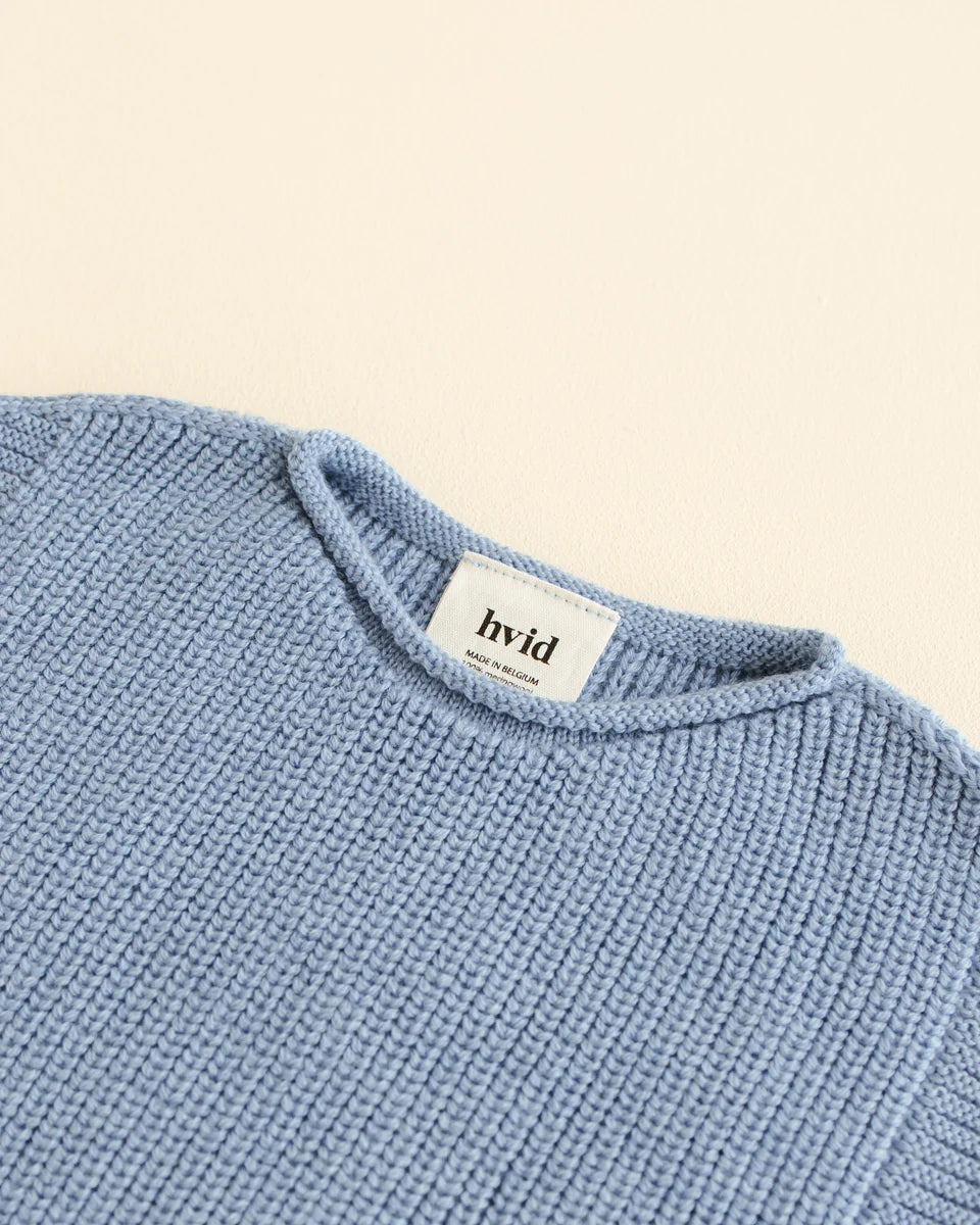 Hvid vest harvey baby light blue
