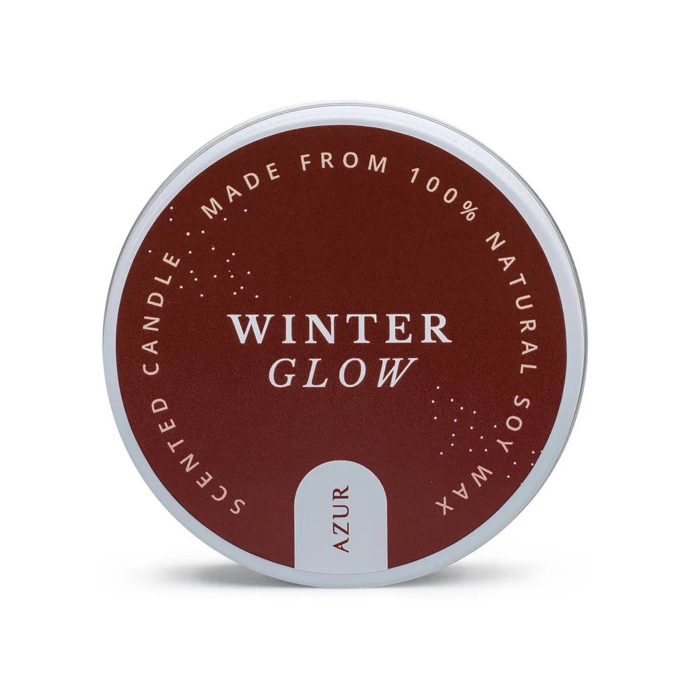 Azur WINTER GLOW | Scented Candle | Tin 75 ml