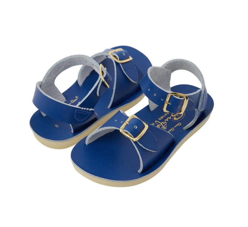 Salt Water Sandals Surfer Cobalt Kids Sandal