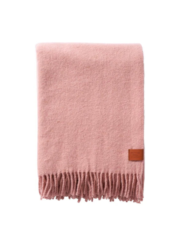 Klippan wollen plaid True Roze