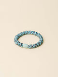 KKNEKKI TEAL STEEL GREY GLITTER STRIPE