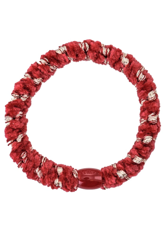 KKNEKKI VELVET STRIPE RASBERRY
