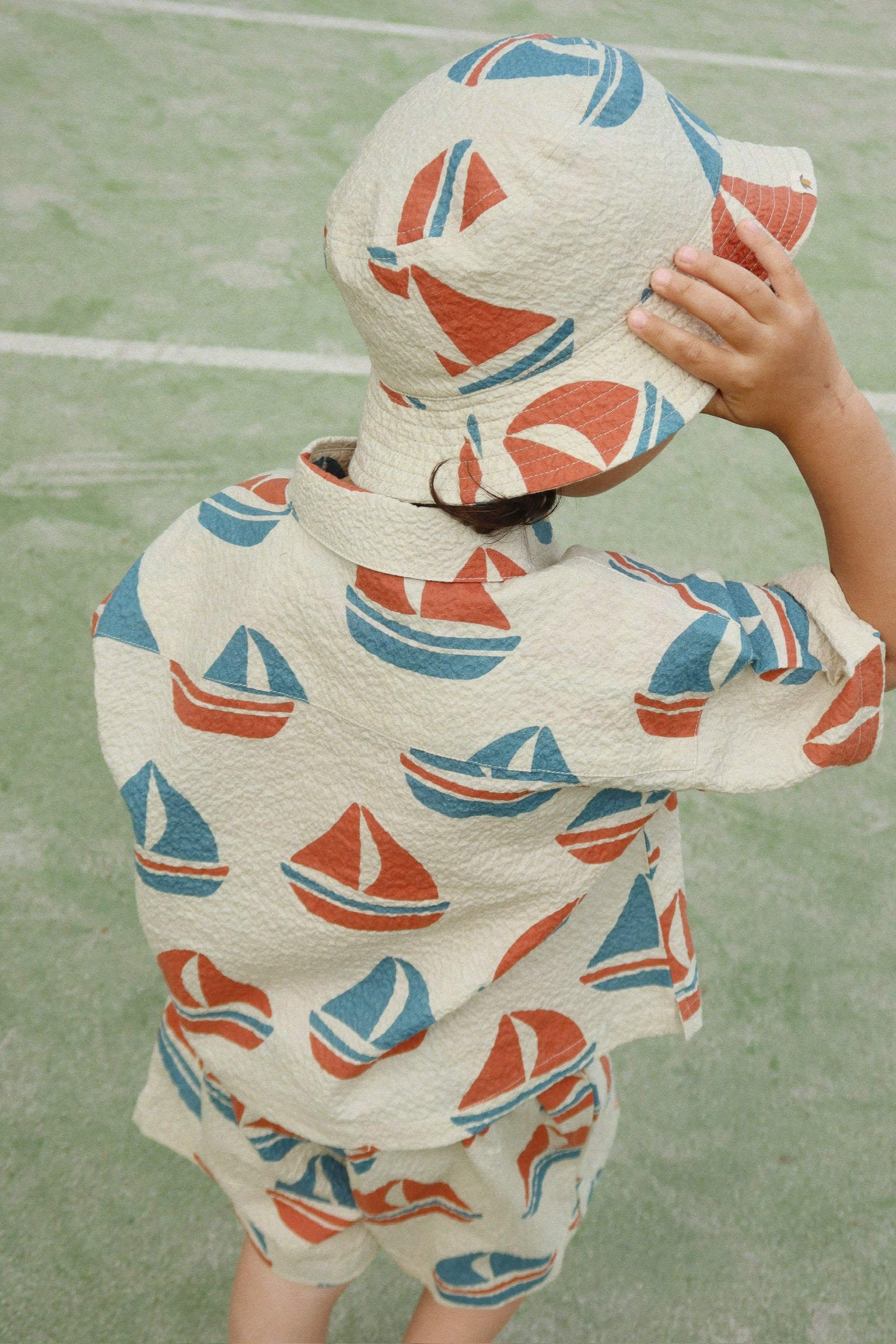 Konges Slojd ELLIOT BUCKET HAT GOTS AHOY