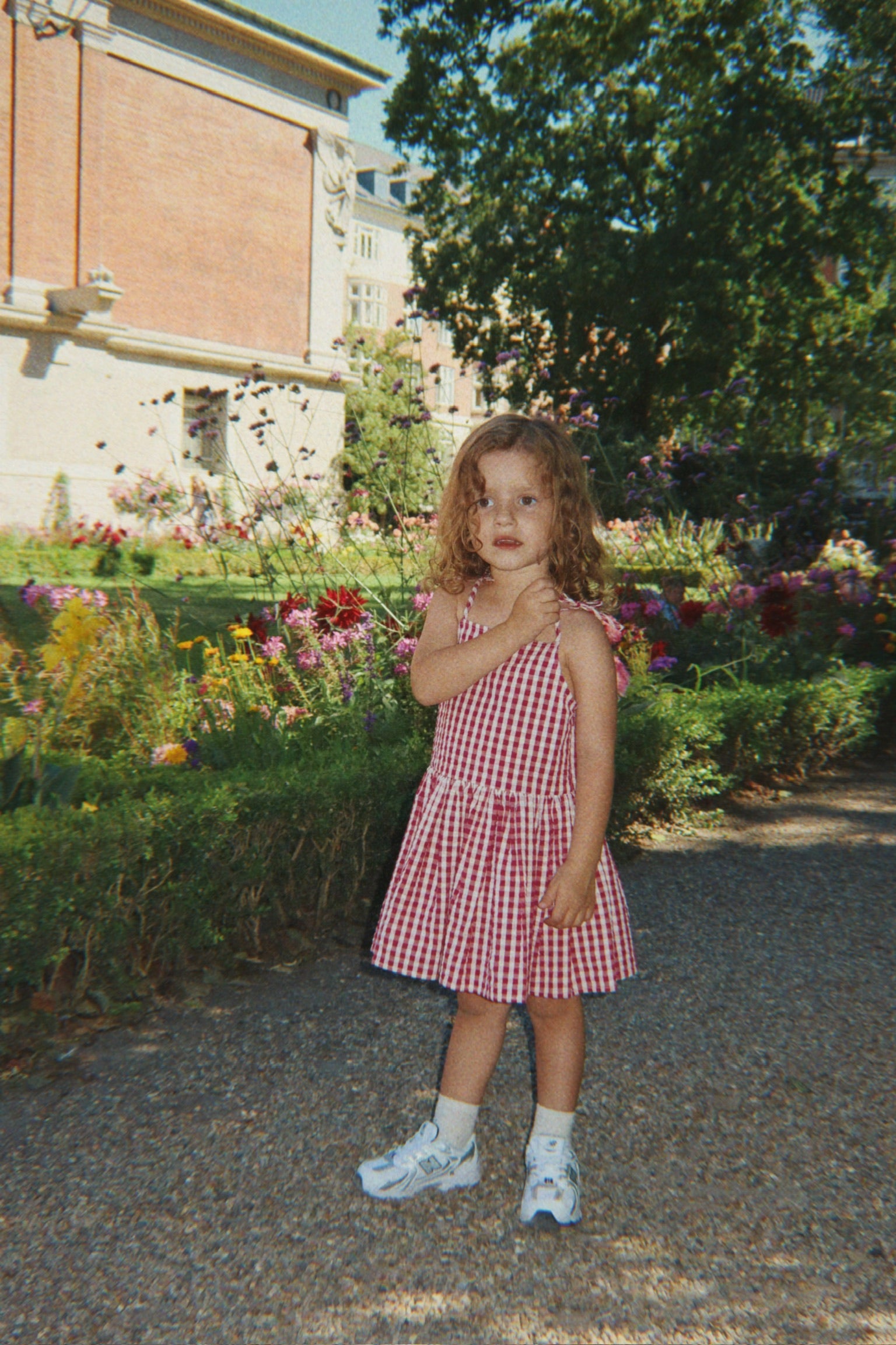 Konges Slojd ISOTTA DRESS raspberry check
