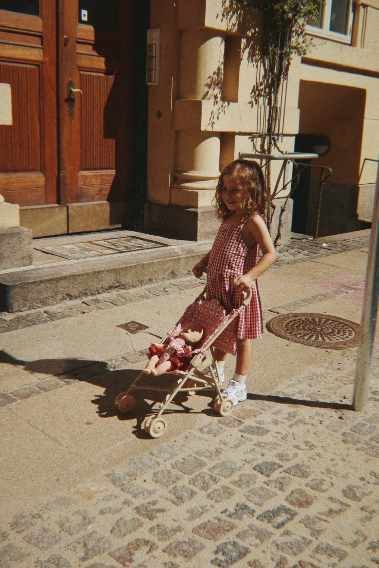 Konges Slojd ISOTTA DRESS raspberry check
