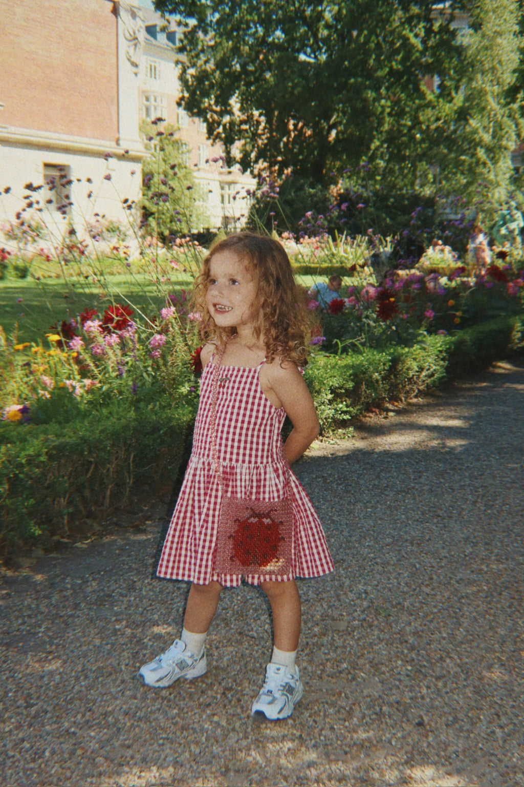 Konges Slojd ISOTTA DRESS raspberry check