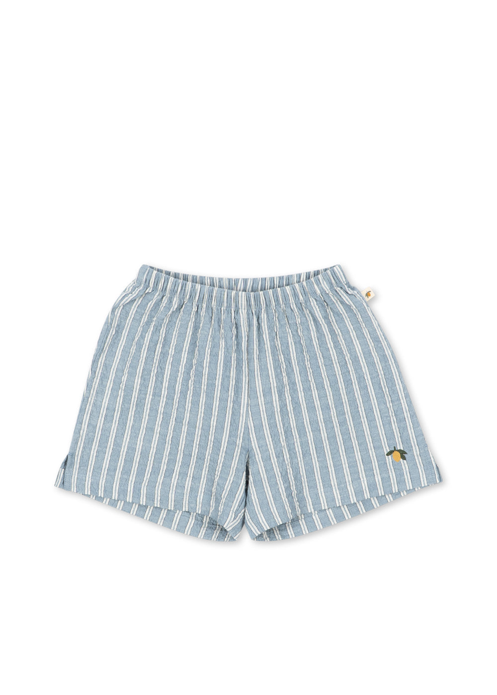 Konges Slojd ELLIOT SHORTS GOTS TRIO BLEU STRIPE