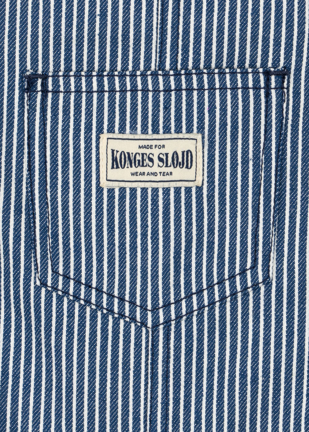 Konges Slojd LUC OVERALLS blue stripe