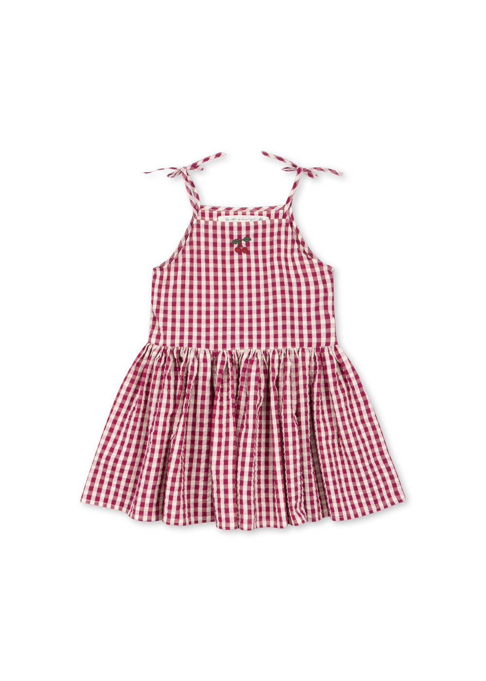 Konges Slojd ISOTTA DRESS raspberry check