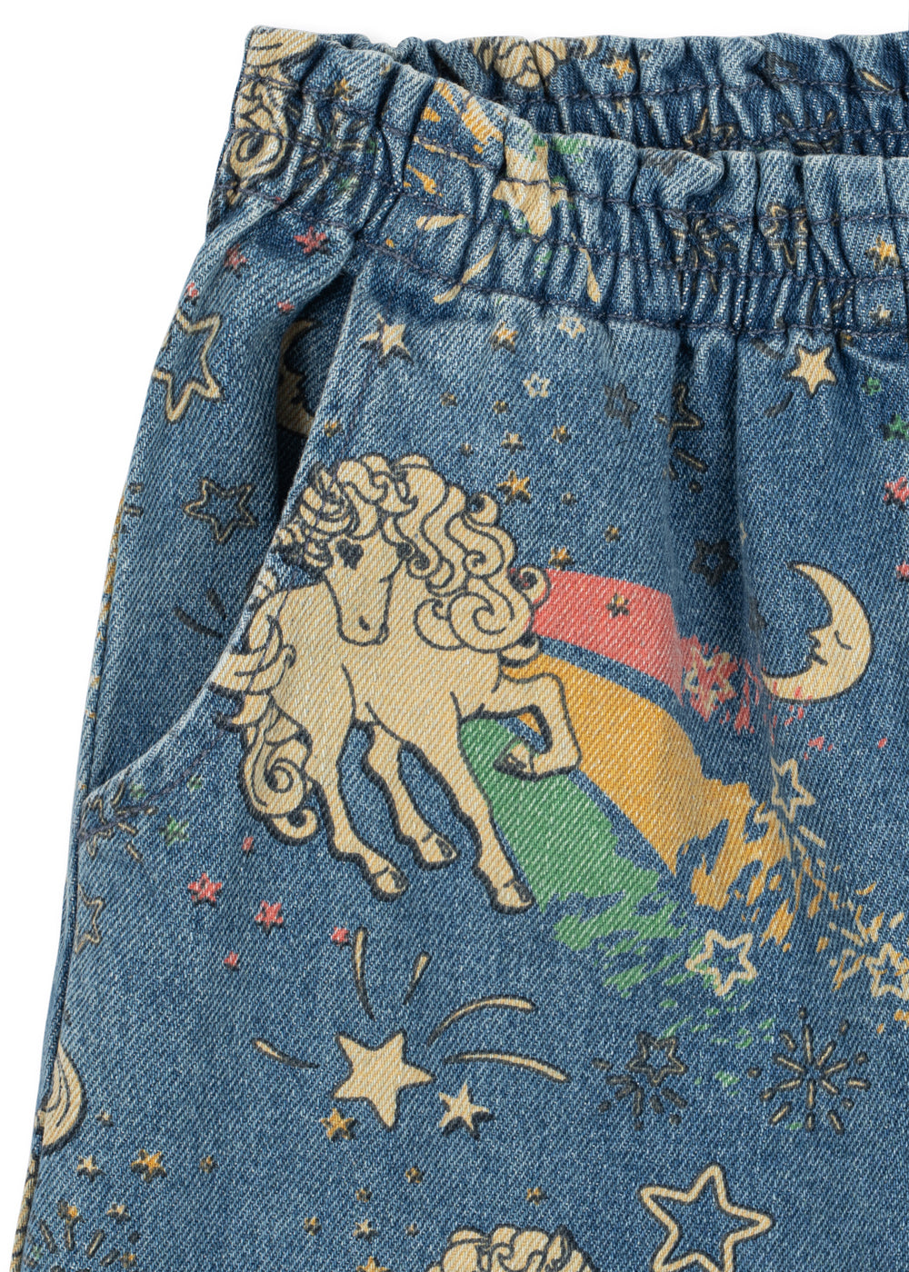 Konges Slojd MAGOT FRILL PANTS GOTS BORN TO SPARKLE