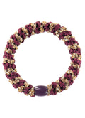 KKNEKKI BORDEAUX-COGNAC GLITTER STRIPE