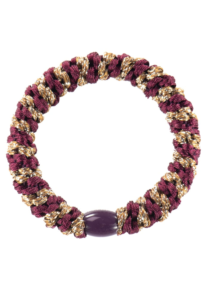 KKNEKKI BORDEAUX-COGNAC GLITTER STRIPE